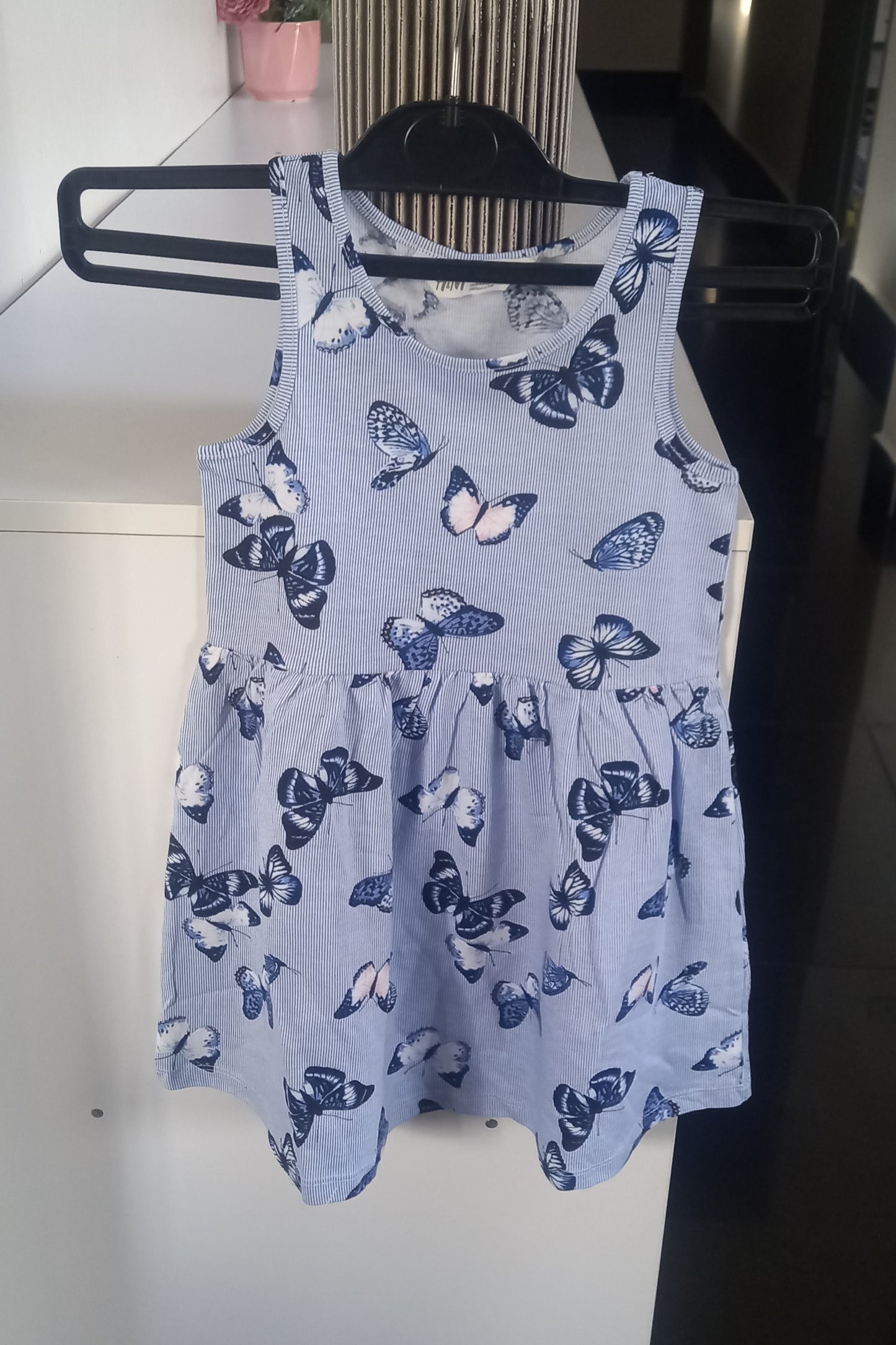 Kids H&M Butterfly Print Dress