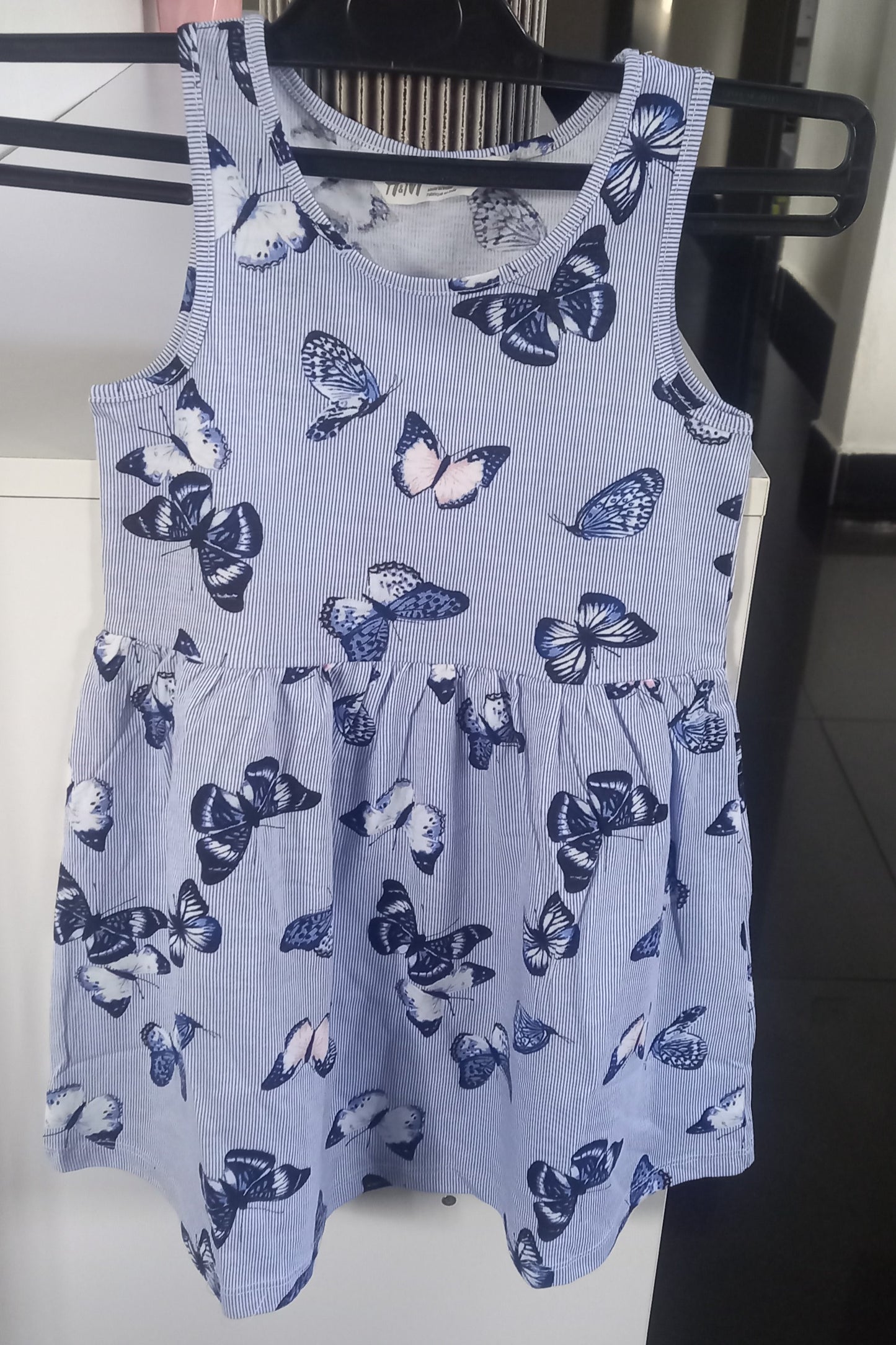 Kids H&M Butterfly Print Dress
