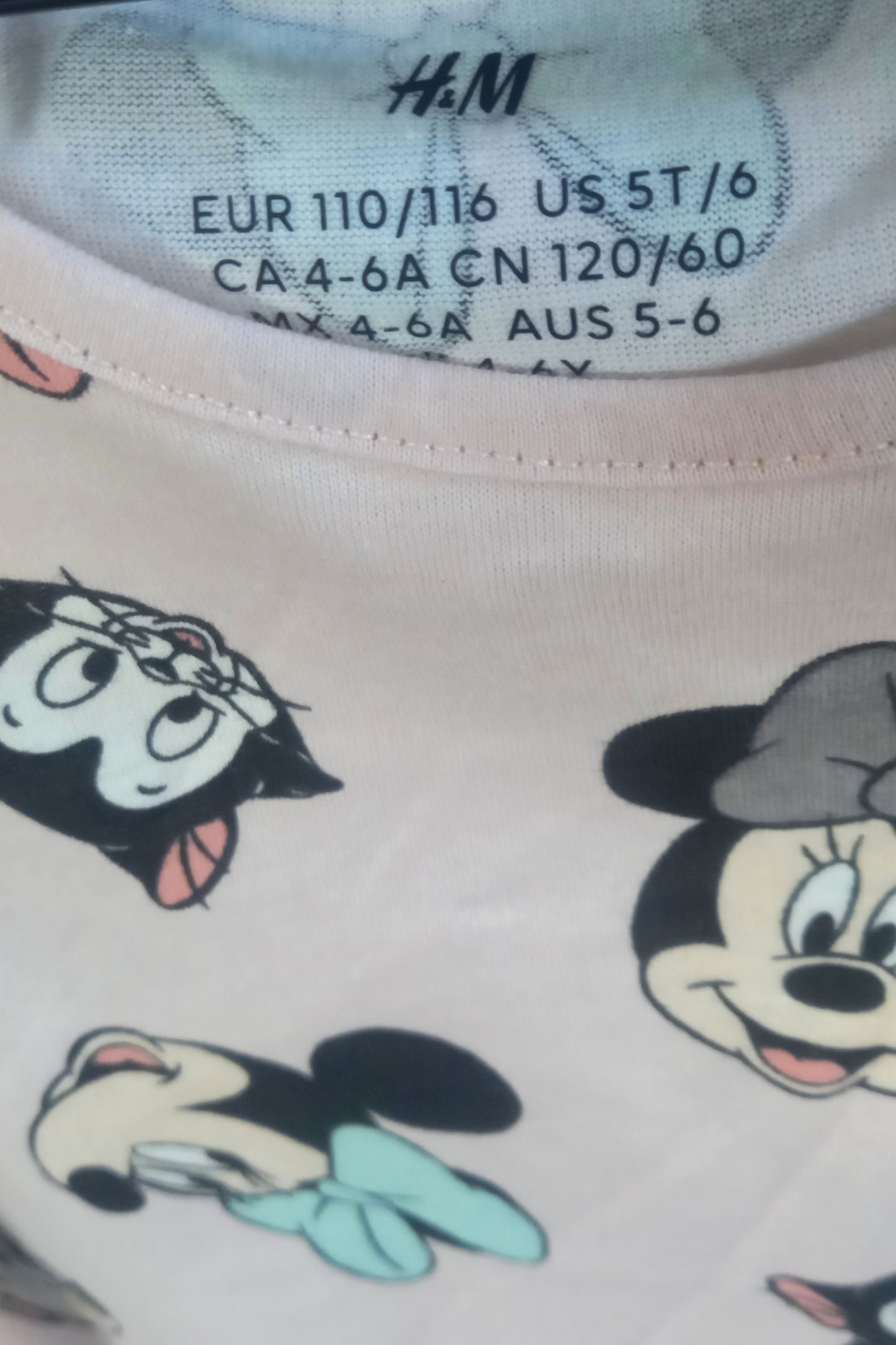 H&M Kids Mini Mouse Print Dress