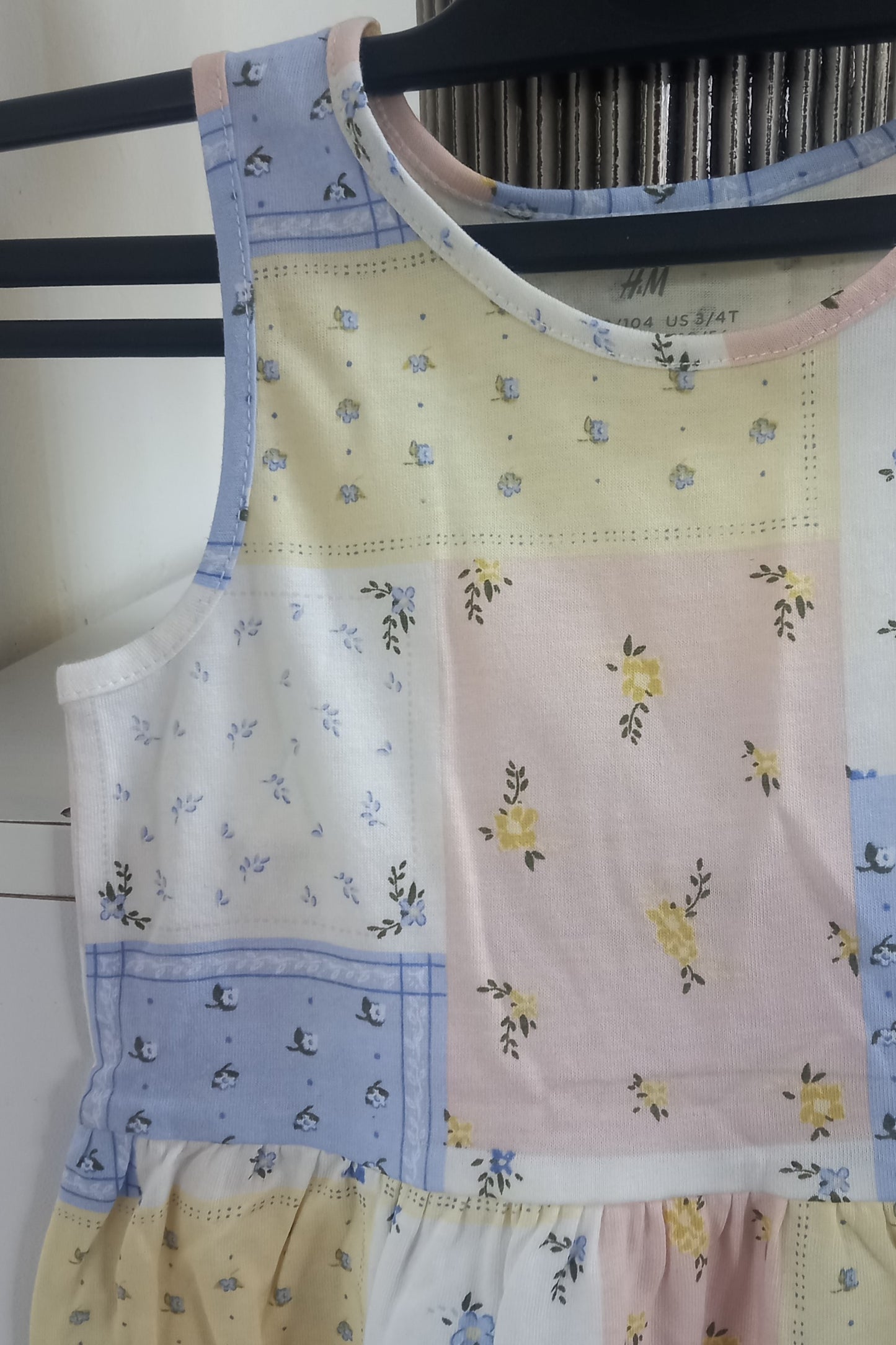 H&M Girls Multi Print Kids Sleevless Dress