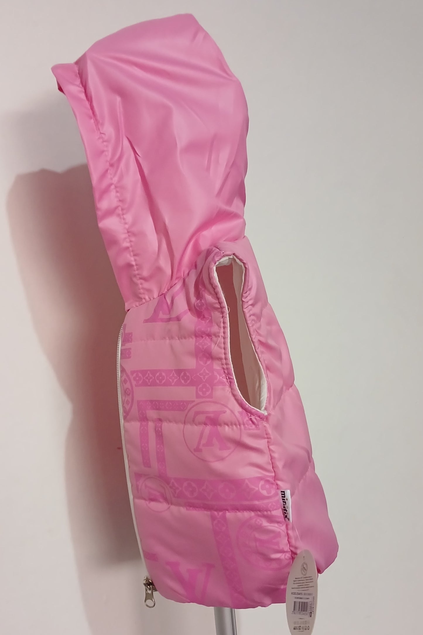 Pink LV Print 3 Piece Suit