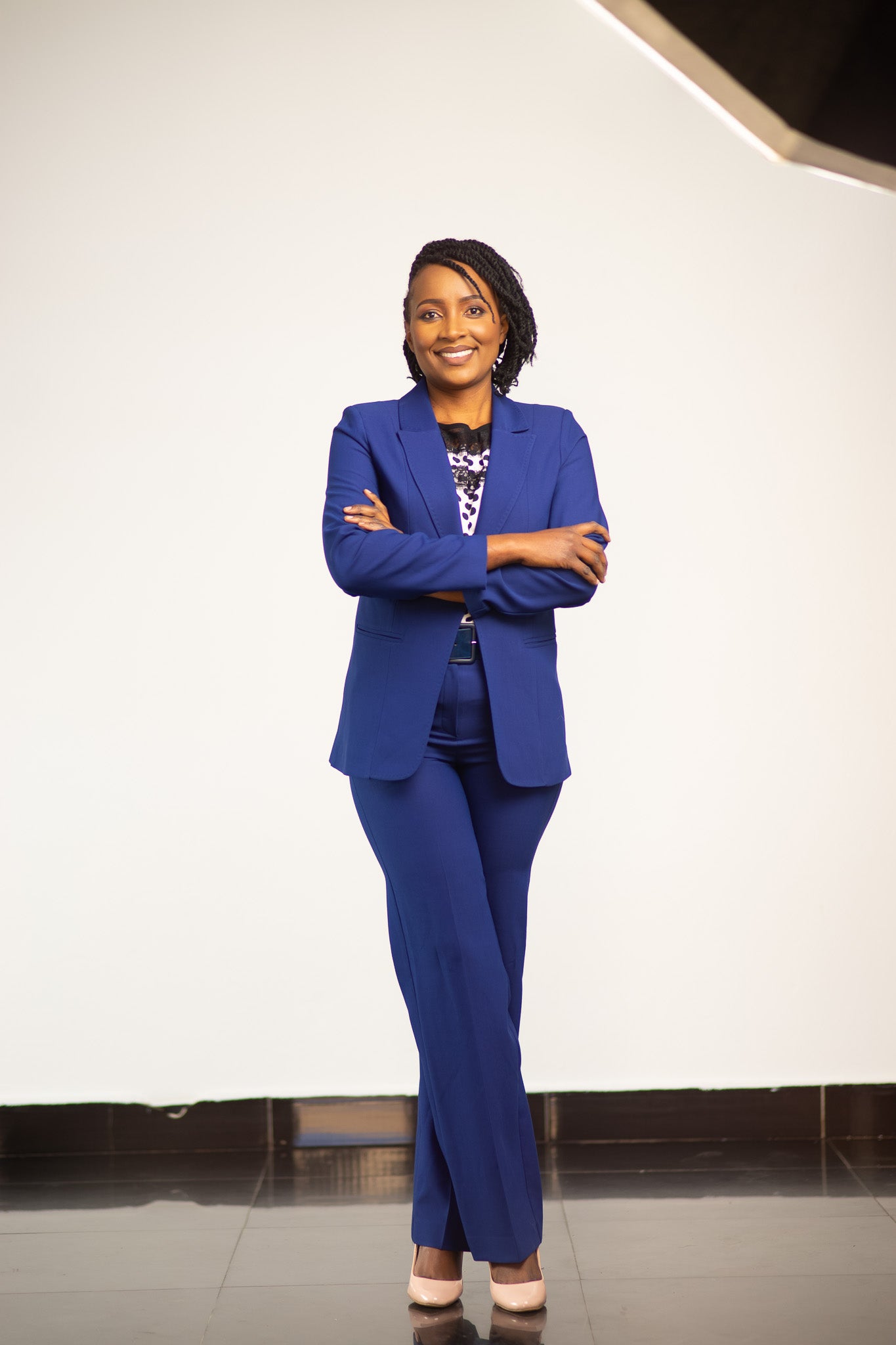 Blue Suit Trousers