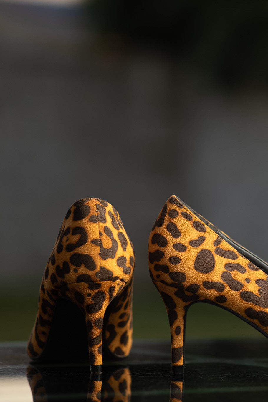 Animal Print Mid Heel