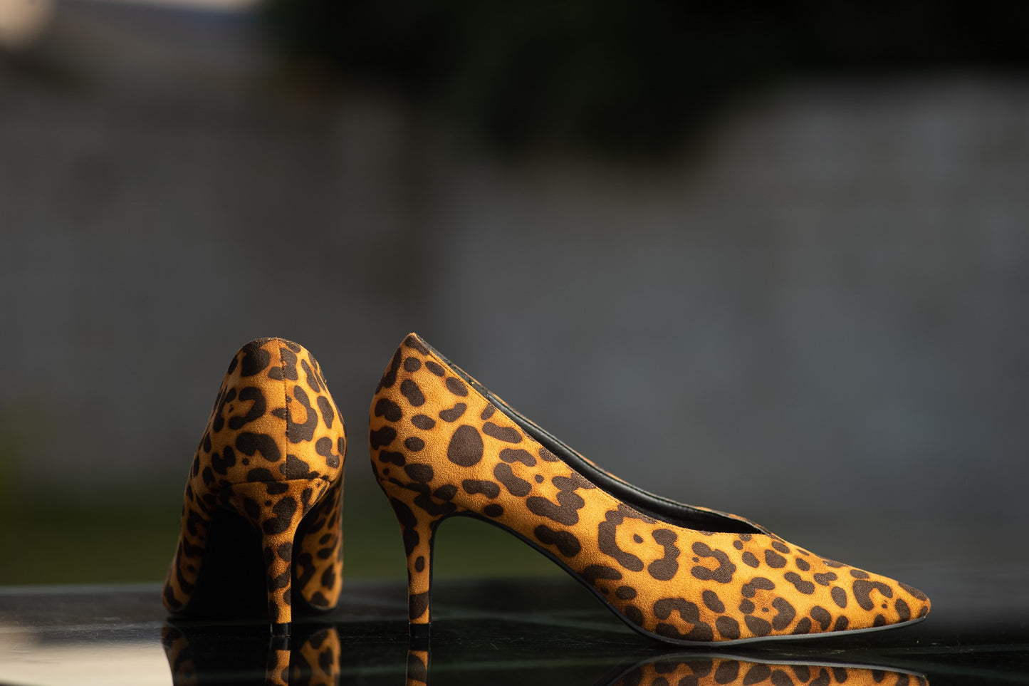Animal Print Mid Heel