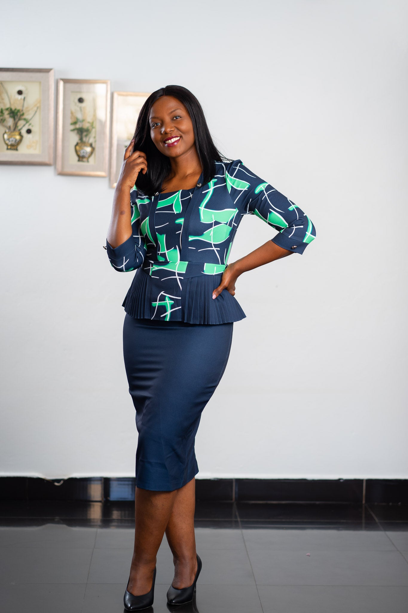 Two Part Midi Dress