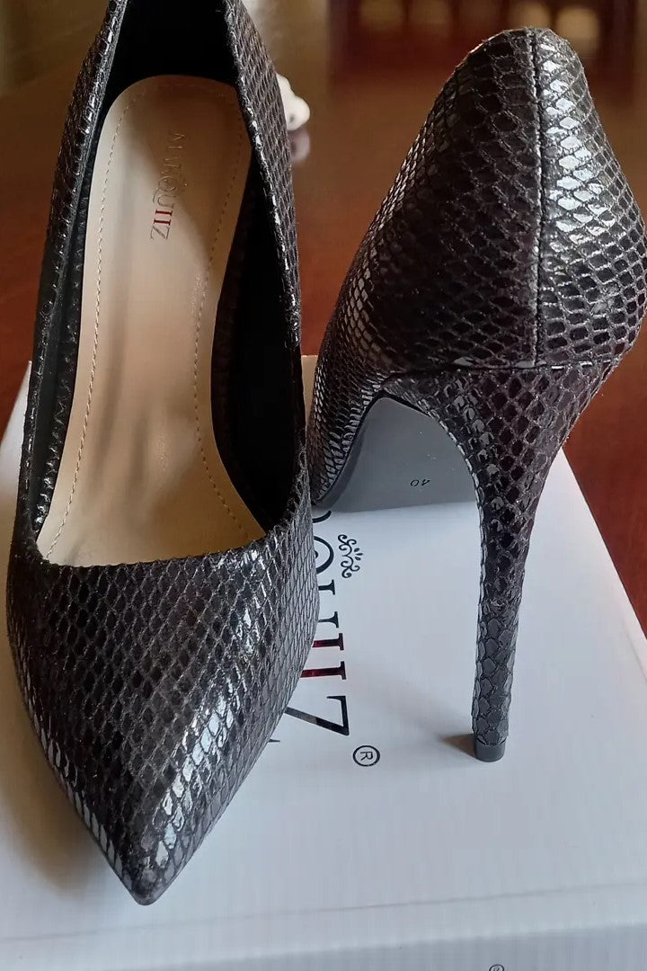 Snakeskin Ladies High Heels