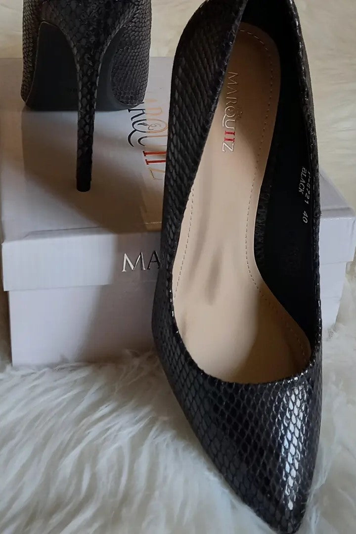 Snakeskin Ladies High Heels
