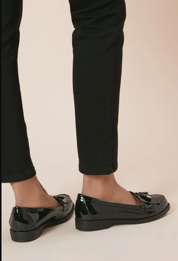 Dorothy Perkins Wide Fit Leigh Fringe Loafers