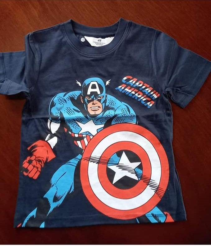 Kids H&M Captain America Tshirt