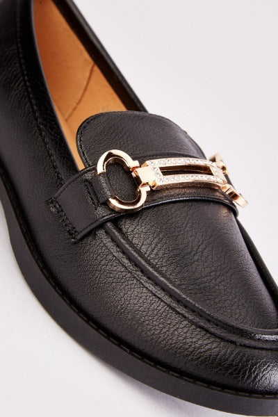 Black Ladies Loafers