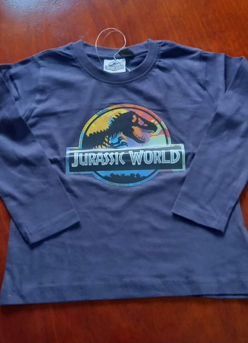 Kids Long Sleeved Jurassic World T-shirt