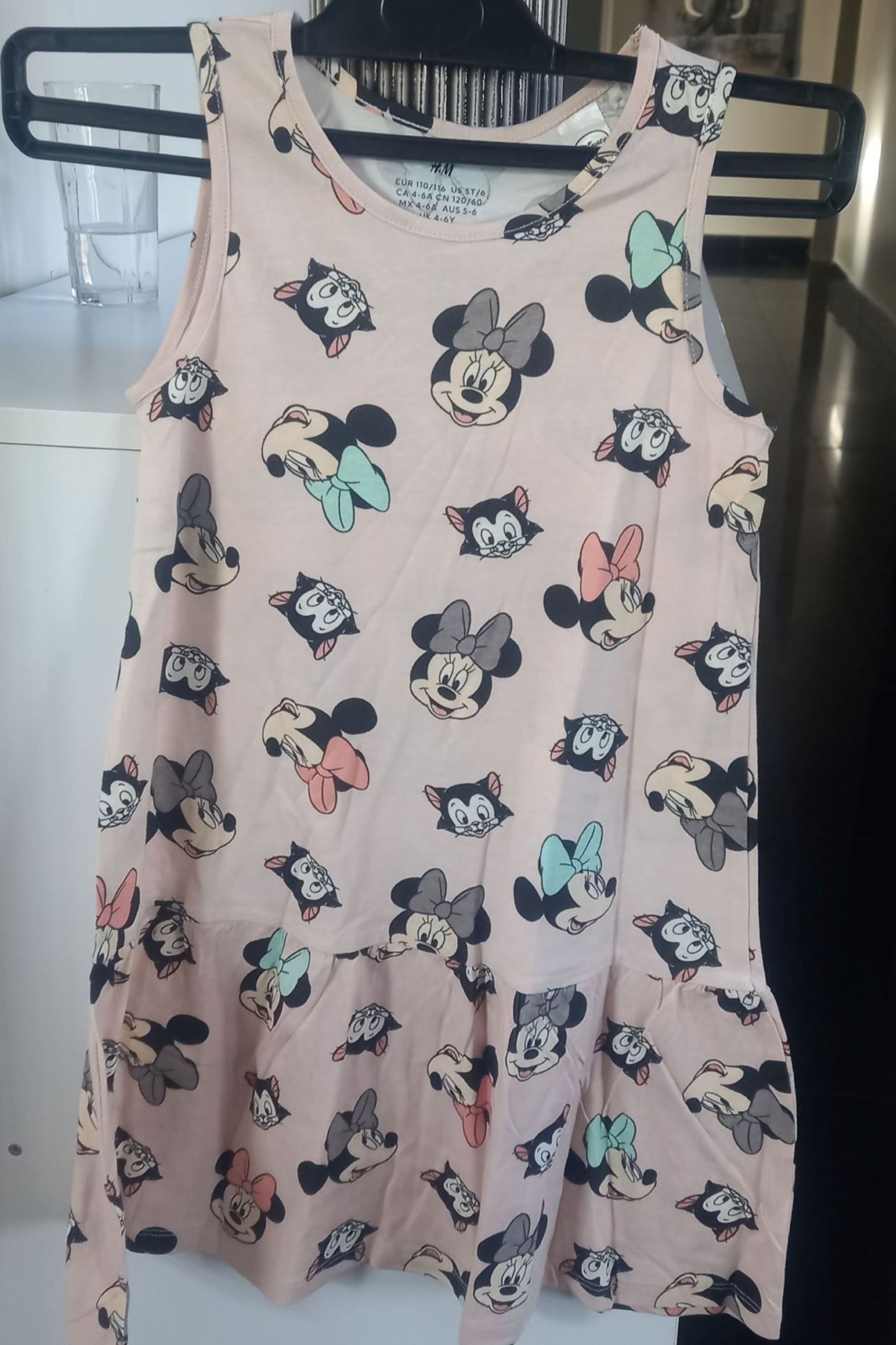 H&M Kids Mini Mouse Print Dress