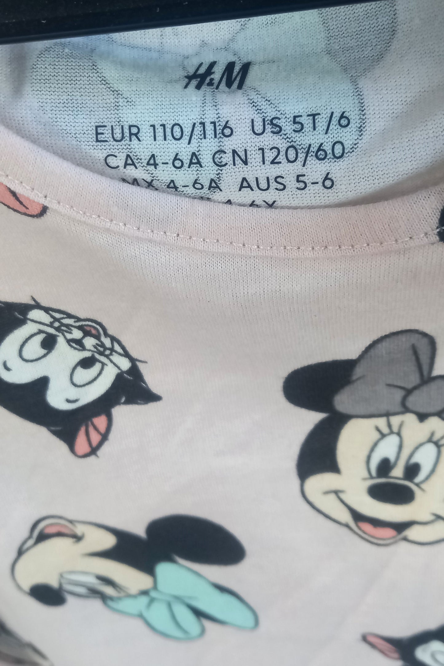 H&M Kids Mini Mouse Print Dress
