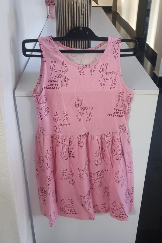H & M Bambi Print Kids Dress