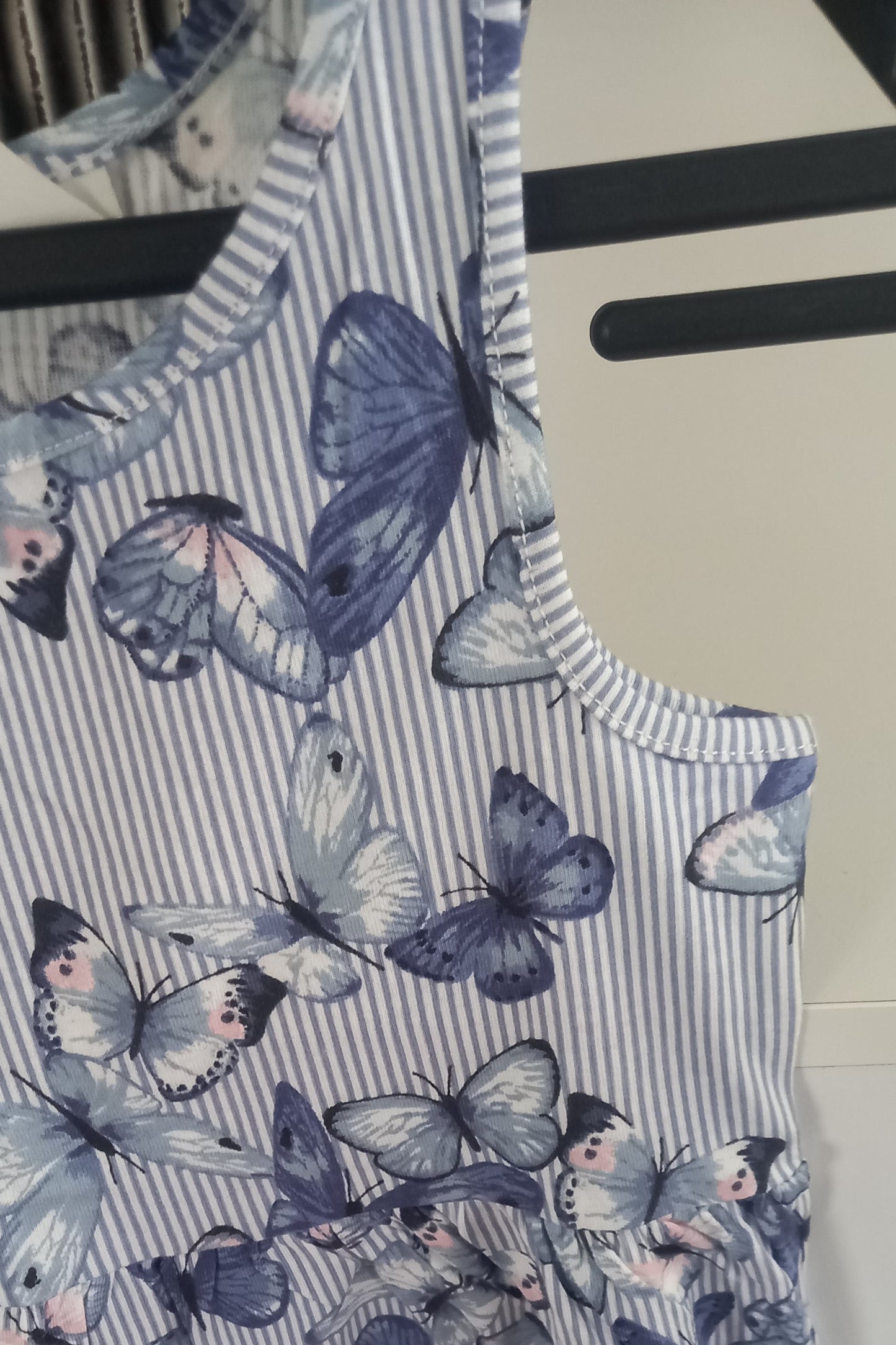 Blue and White Butterfly Print H&M Kids Dress