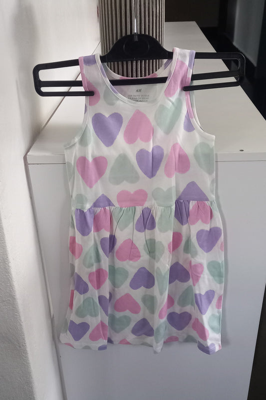 Heart Print Kids H&M Dress