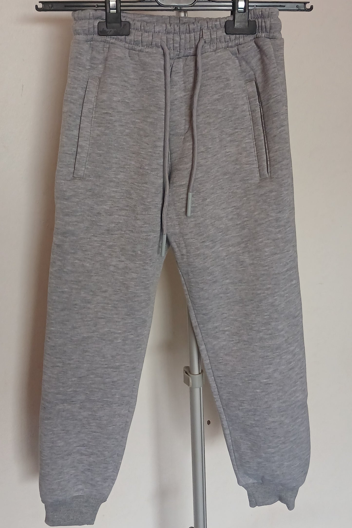 Grey Fleece Truck Bottoms