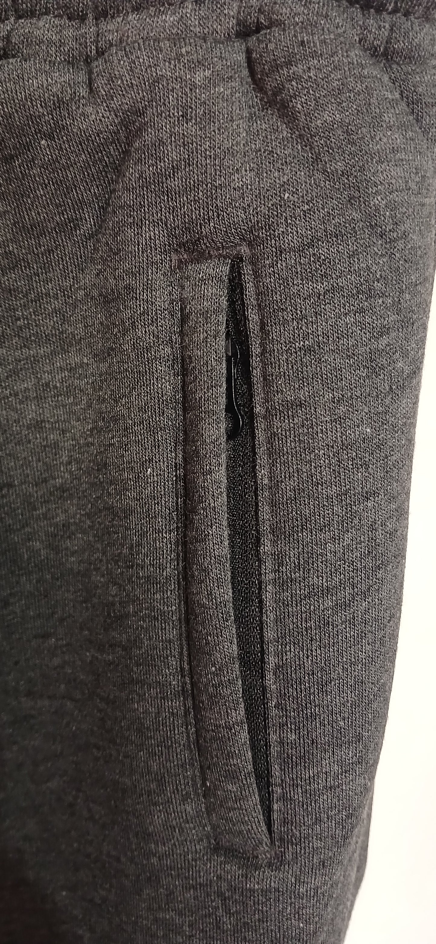 Dark Grey Fleece Truck Bottoms