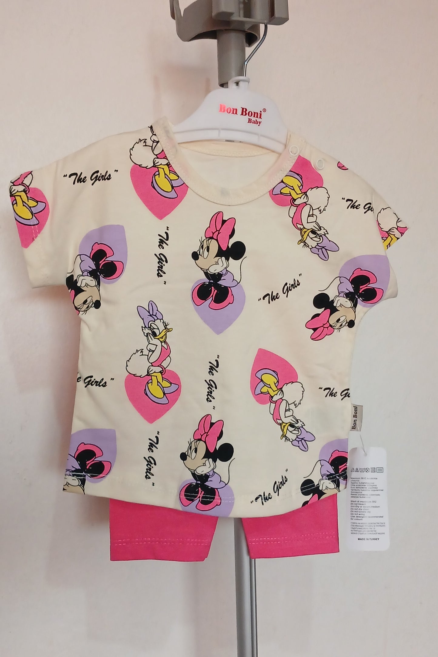 Kids Mini Mouse Print Two Piece Suit