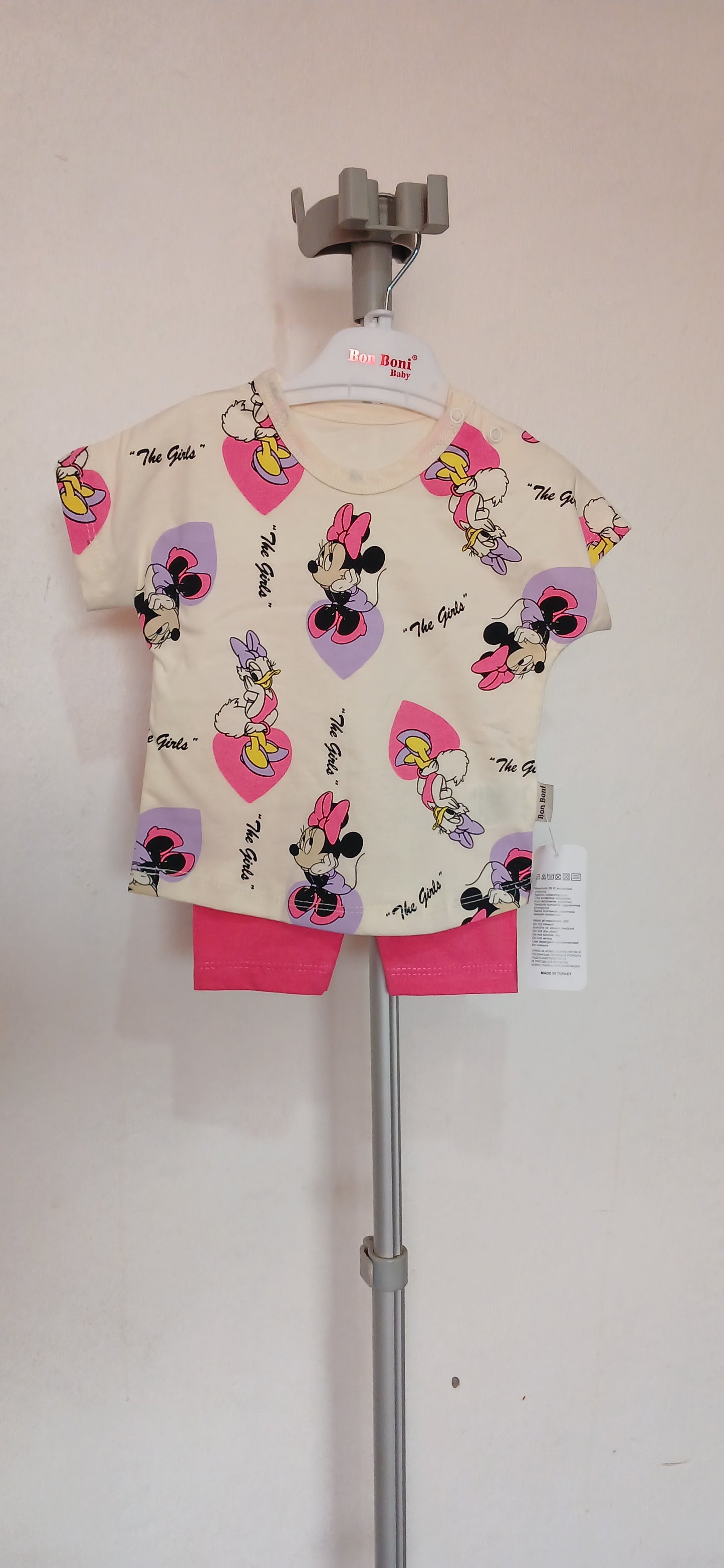 Kids Mini Mouse Print Two Piece Suit