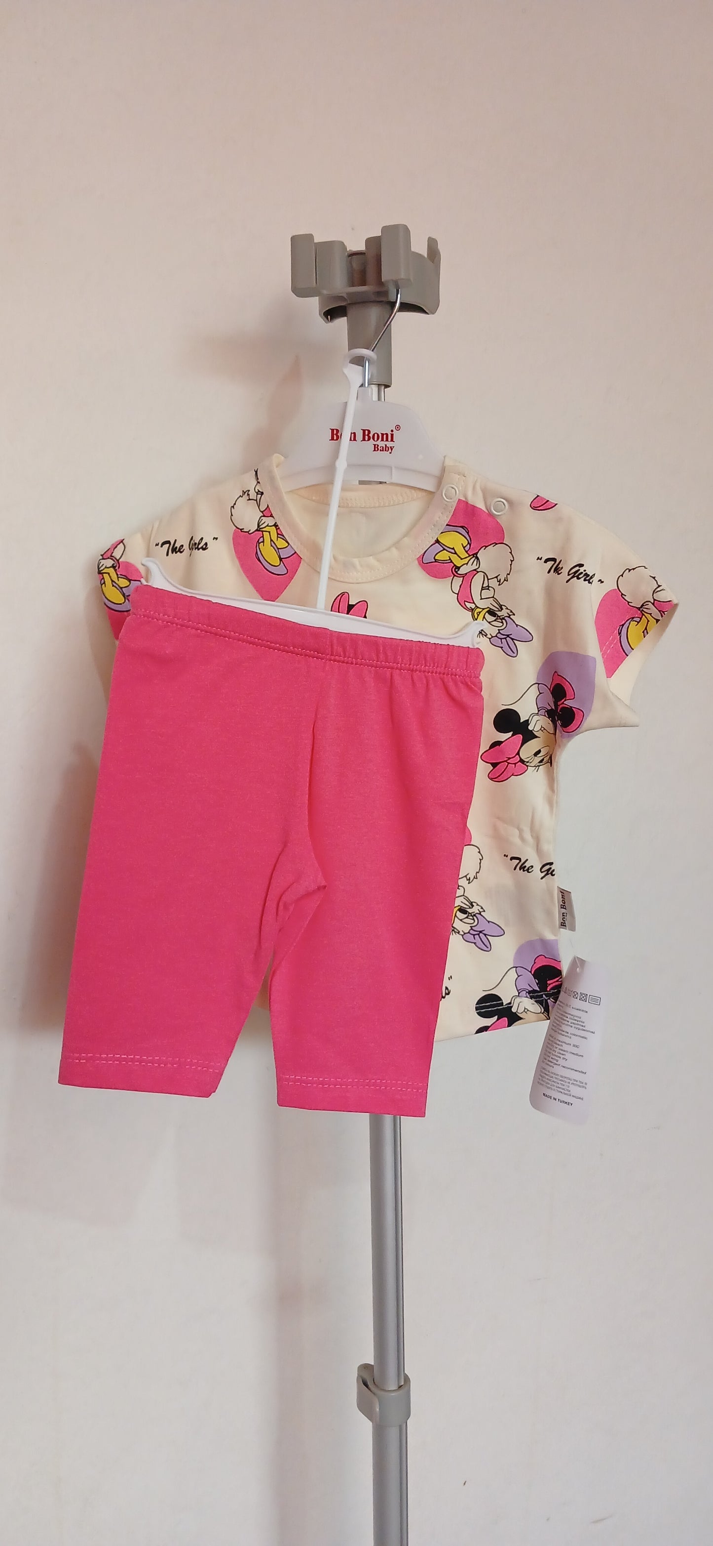 Kids Mini Mouse Print Two Piece Suit