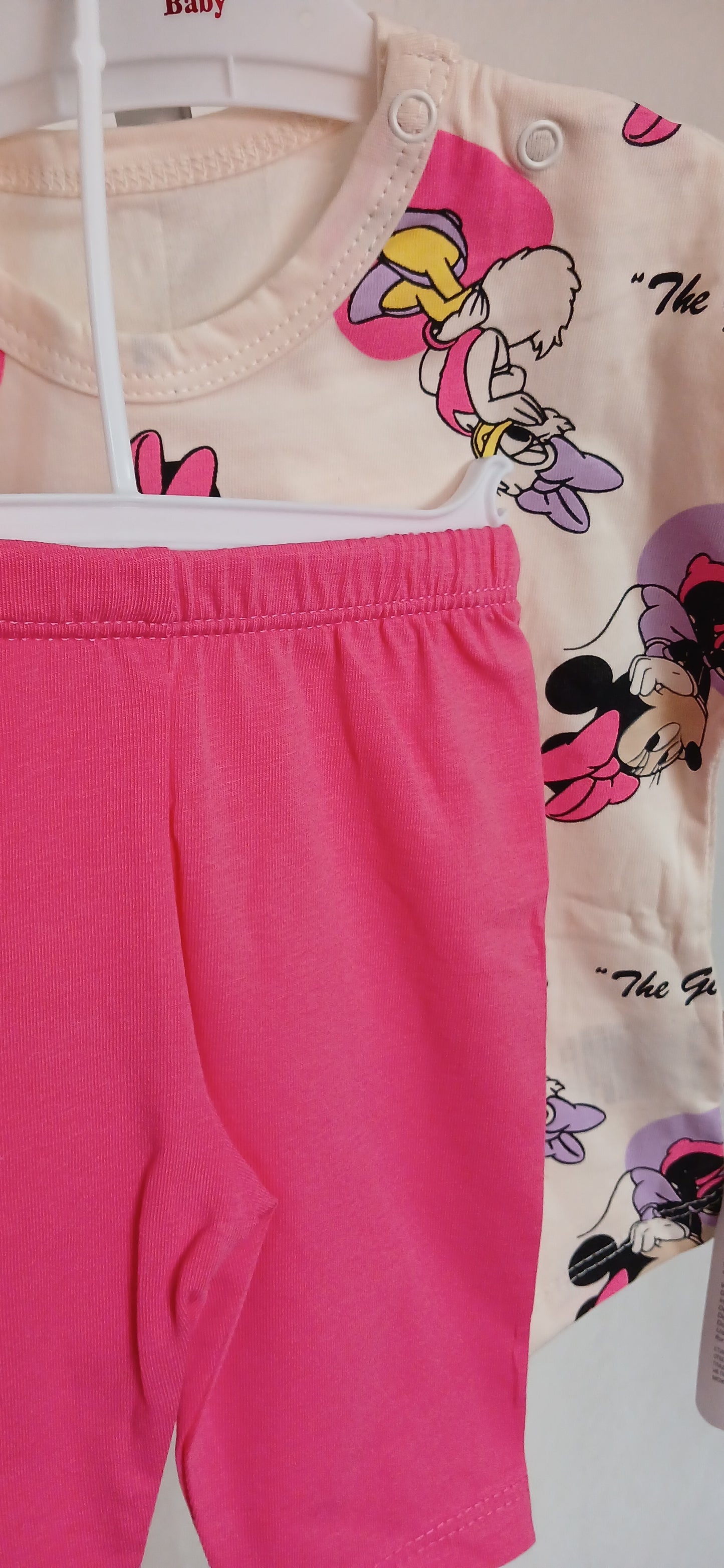 Kids Mini Mouse Print Two Piece Suit