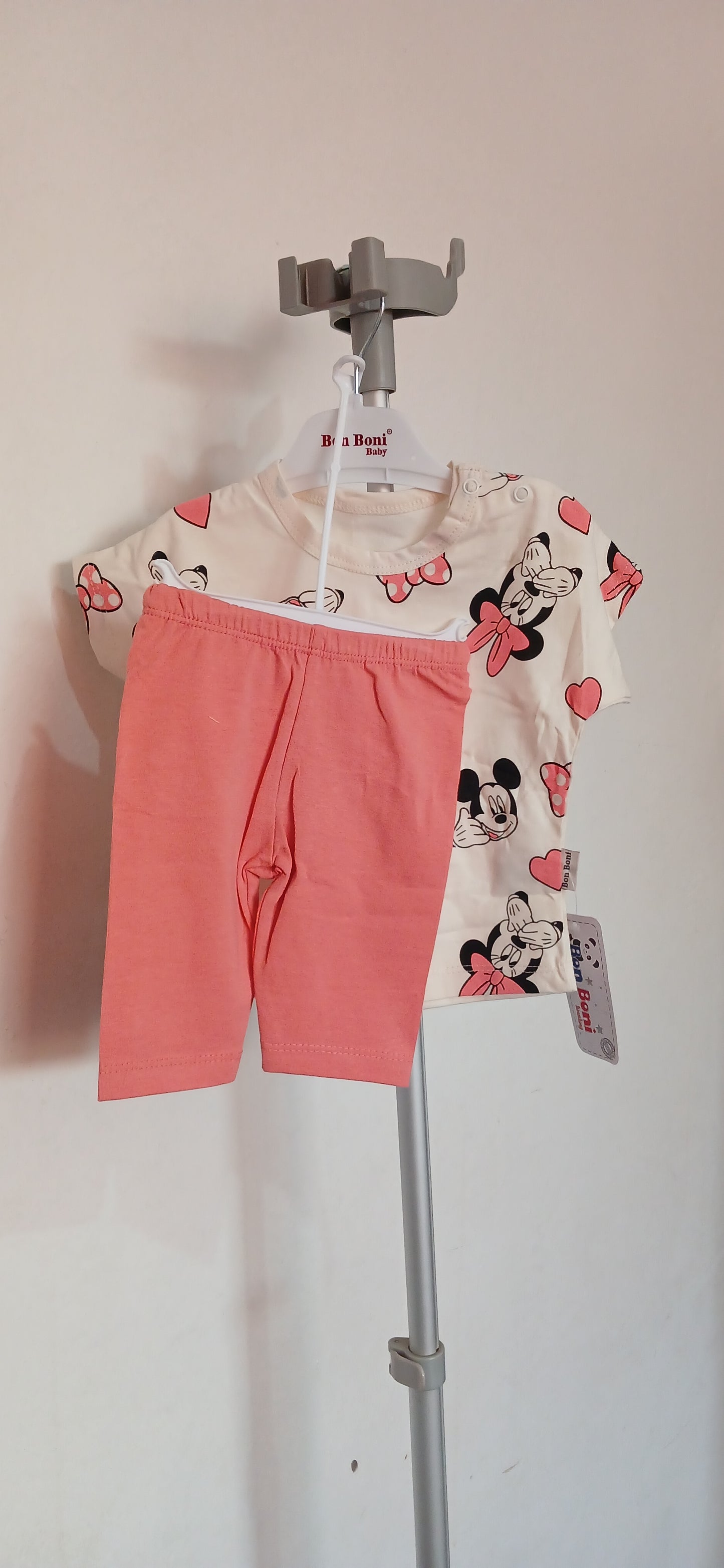 Kids Mini Mouse Print Two-Piece Suit