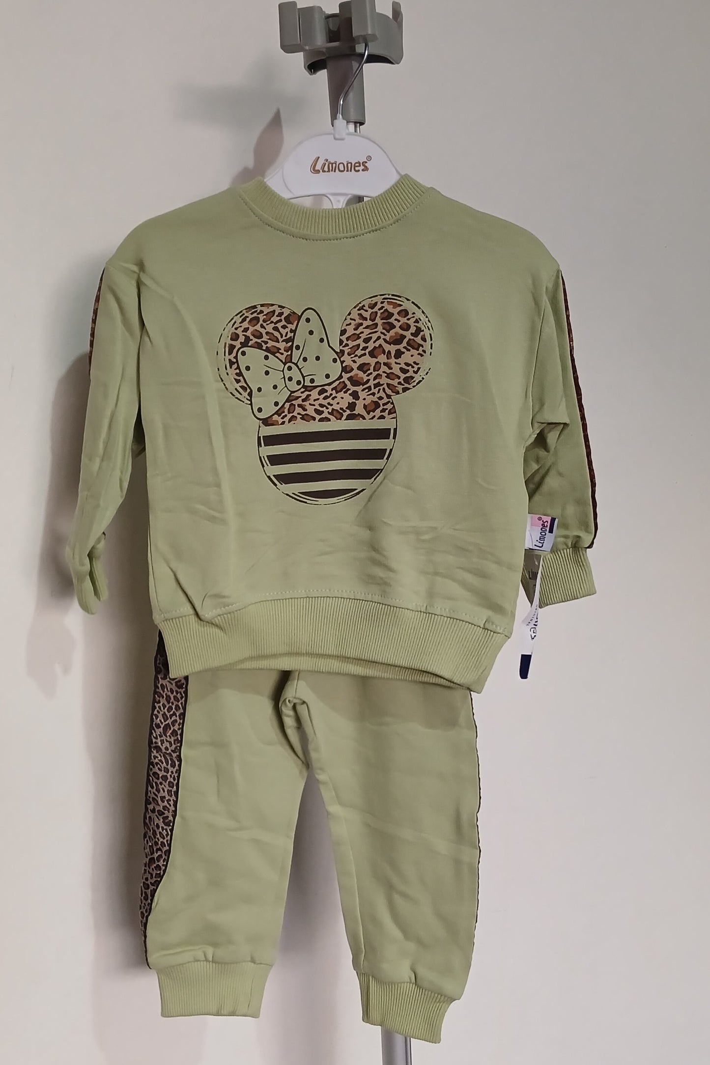 Green Minnie Mouse 2 Piece Suit