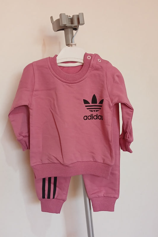 Pink Nike Print Kids Truck Suit