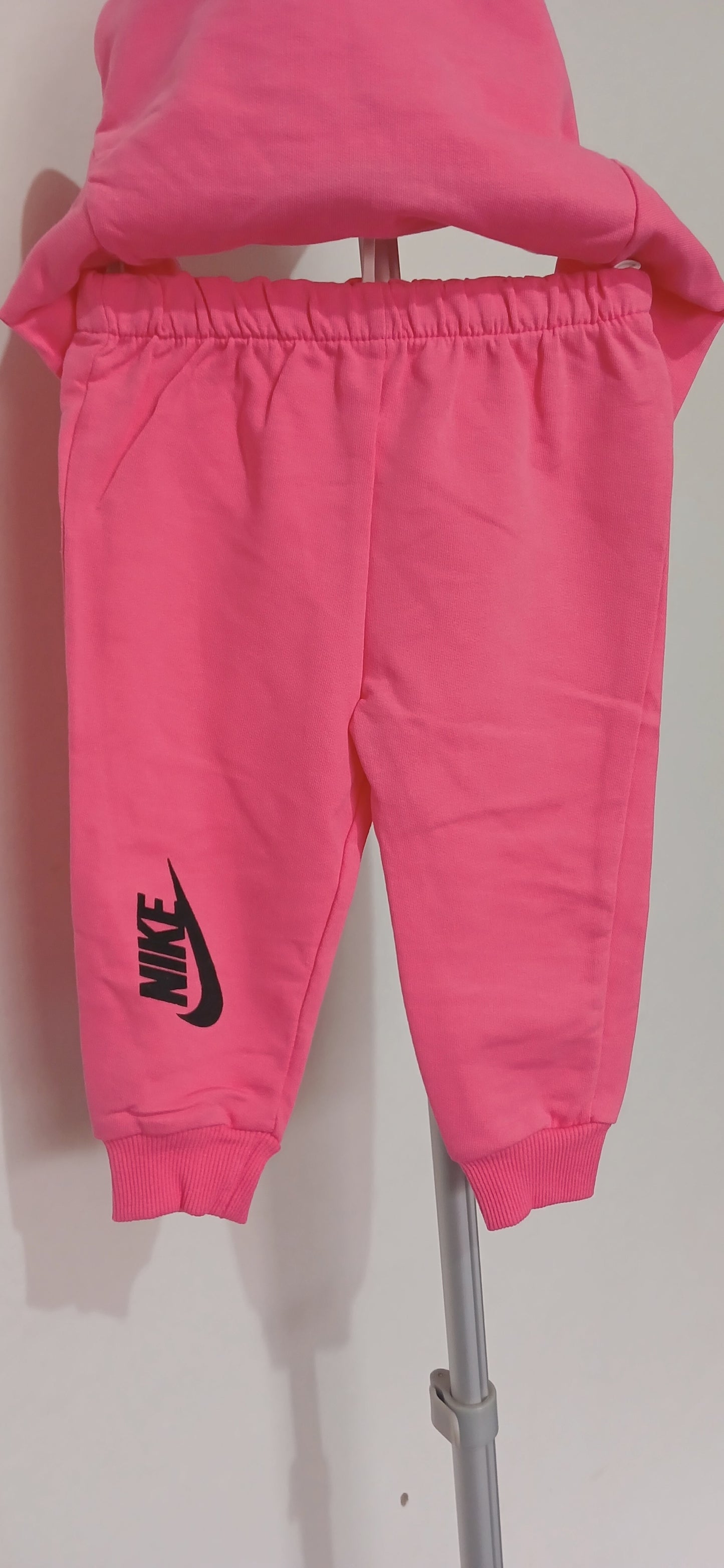 Pink Nike Print Kids Truck Suit