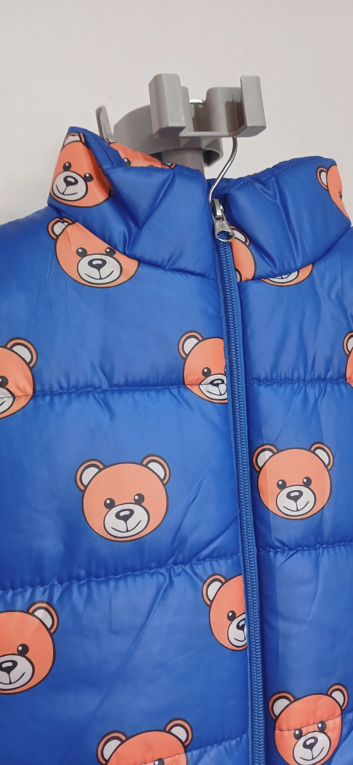 Blue Kids Puffer Jacket