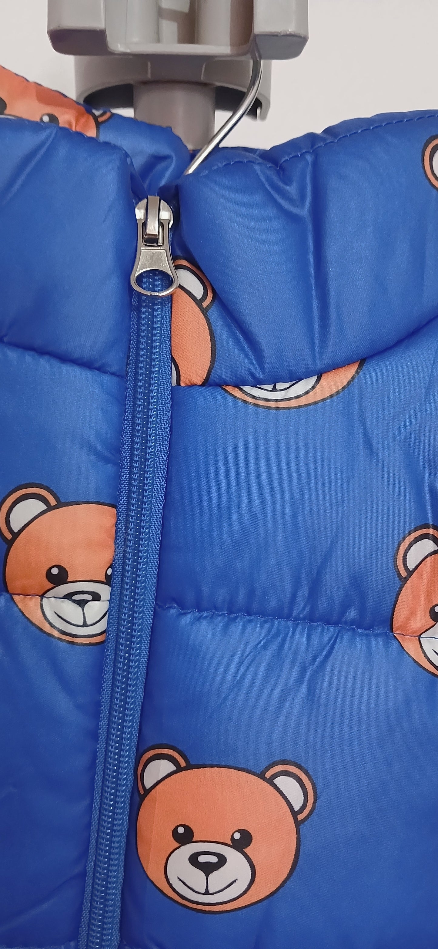 Blue Kids Puffer Jacket