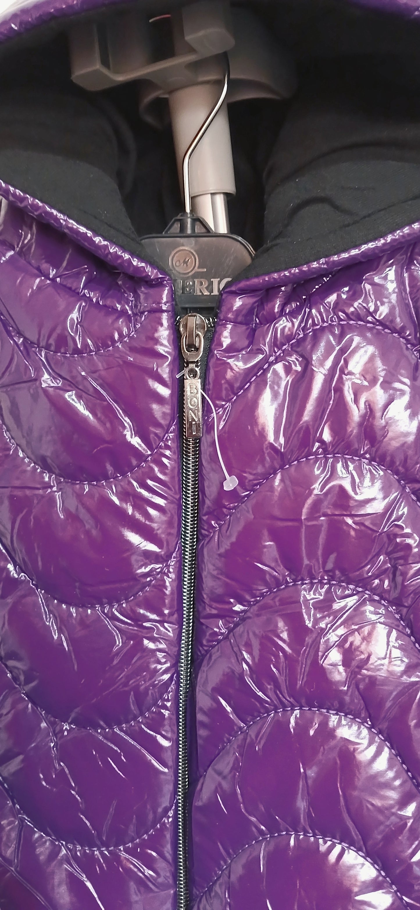 Purple Kids Sleeveless Puffer Jacket