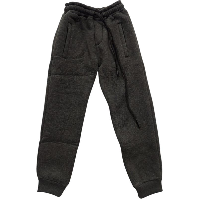Dark Grey Fleece Truck Bottoms