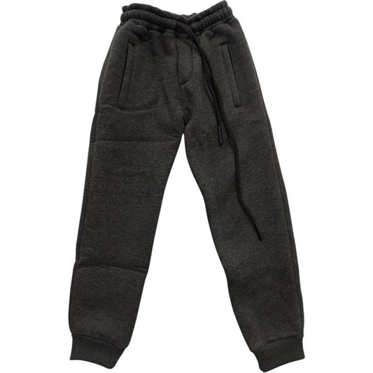 Dark Grey Fleece Truck Bottoms