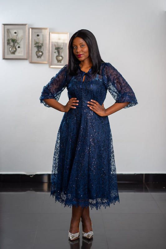 Lace Midi Dress
