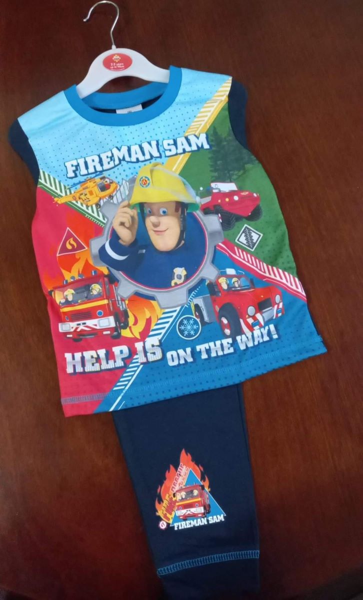 Fireman Sam Kids Character Pajamas