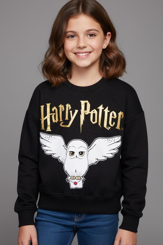Girls Harry Potter Pull-Over Sweatshirt