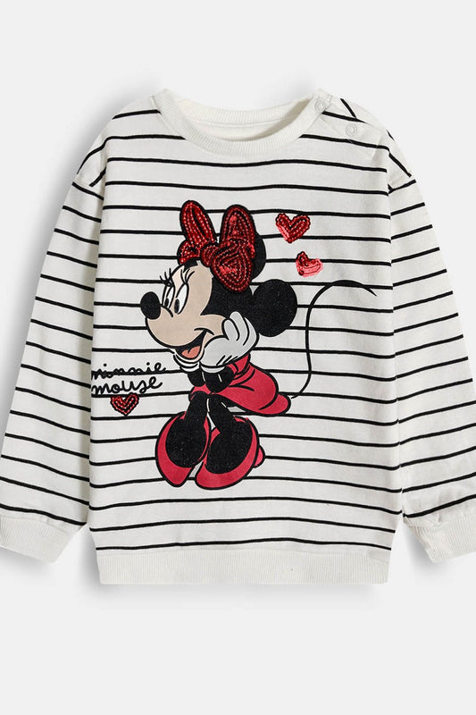 Girls Minnie Mouse Sweat Shirt