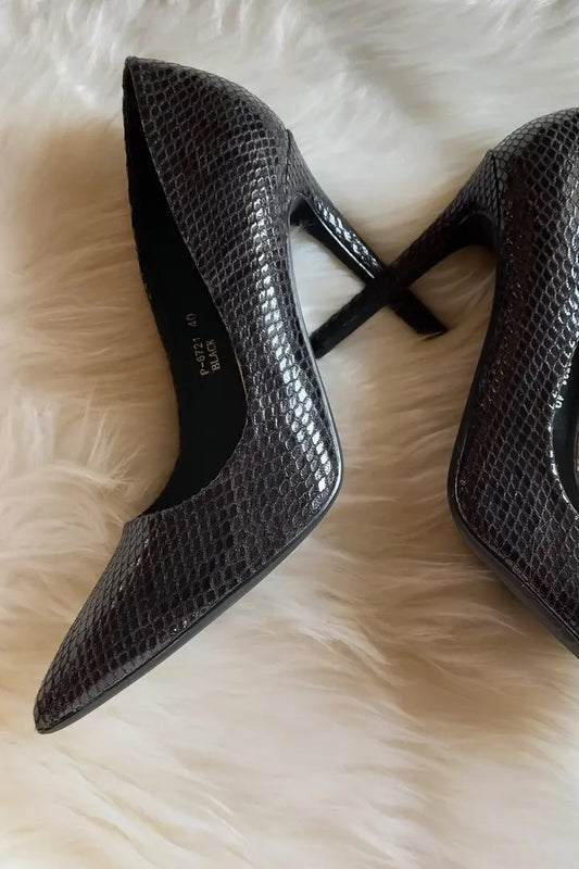 Snakeskin Ladies High Heels
