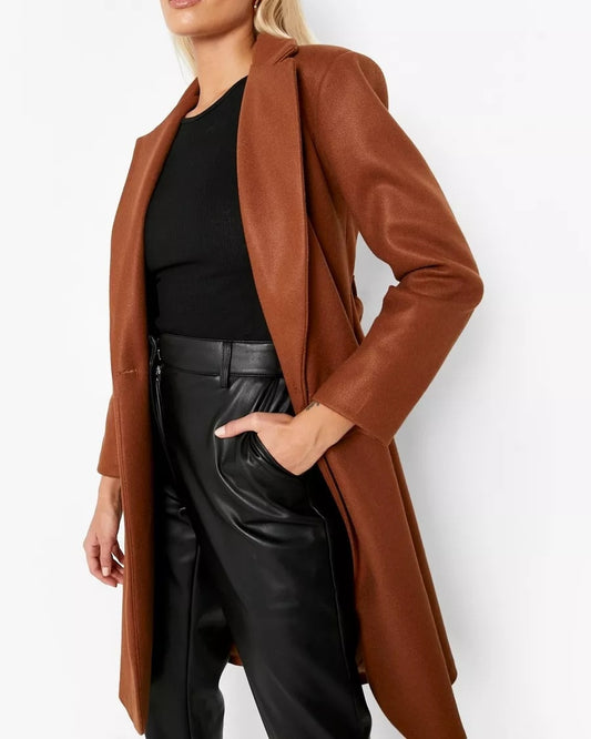Wool Look Alike Coat