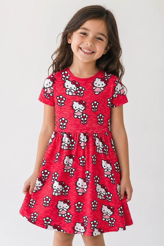 Red Hello Kitty Dress - Kids