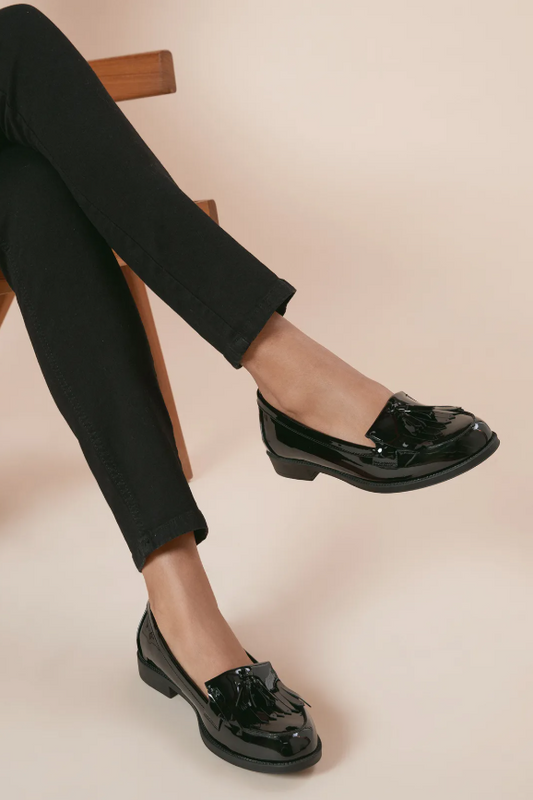 Dorothy Perkins Wide Fit Leigh Fringe Loafers