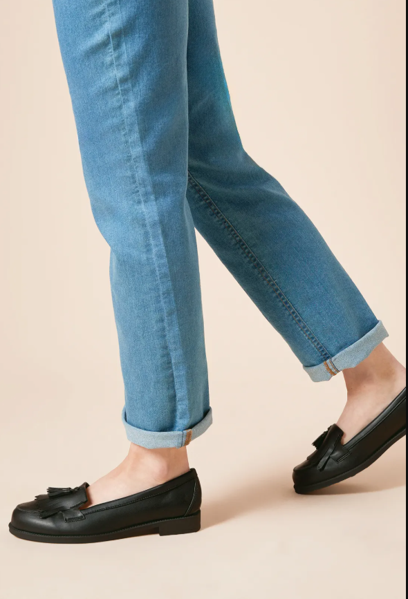 Dorothy Perkins Wide Fit Leigh Fringe Loafers