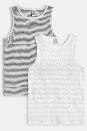 Kids Unisex 2 Piece Inner Vest Set