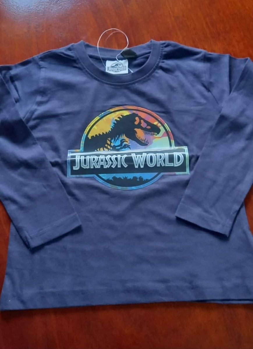 Long Sleeved Jurassic World T-shirt