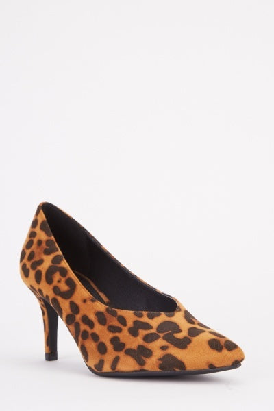 Animal Print Mid Heel